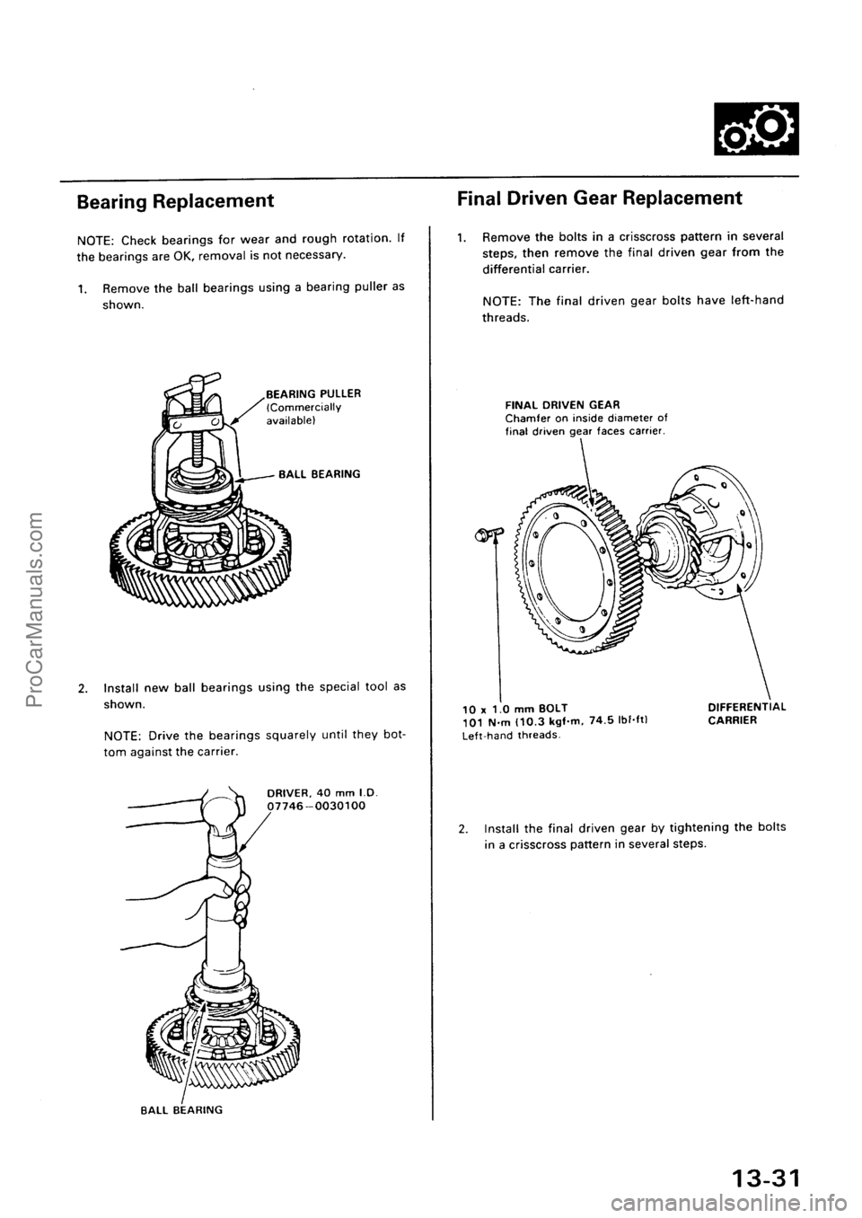 ACURA INTEGRA 1990 Service Repair Manual ProCarManuals.com ACURA INTEGRA 1990 Service Repair Manual ProCarManuals.com