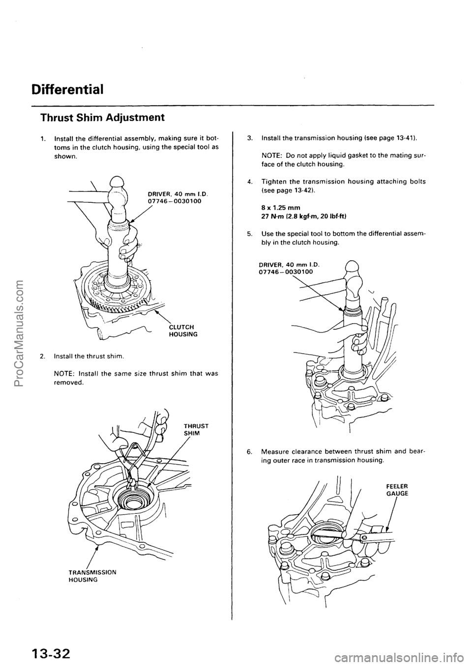 ACURA INTEGRA 1990 Service Repair Manual ProCarManuals.com ACURA INTEGRA 1990 Service Repair Manual ProCarManuals.com