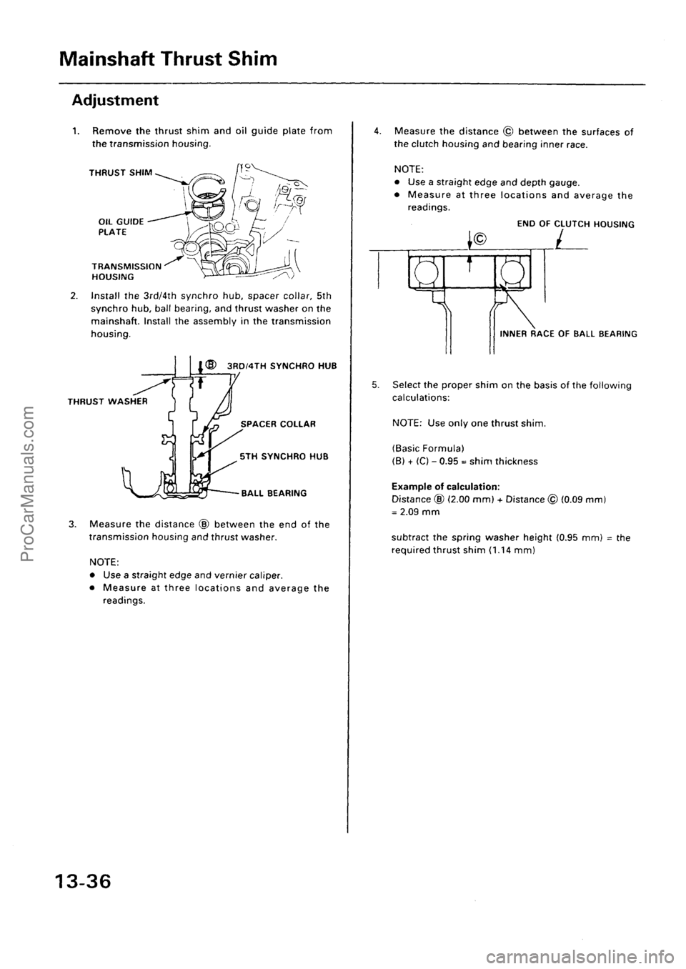 ACURA INTEGRA 1990 Service Repair Manual ProCarManuals.com ACURA INTEGRA 1990 Service Repair Manual ProCarManuals.com