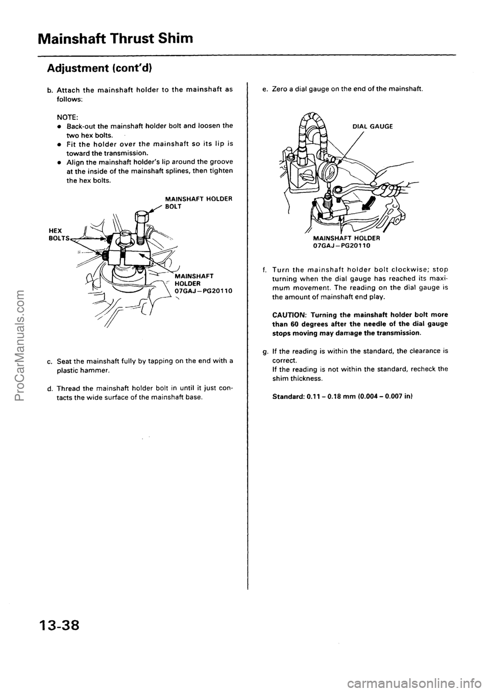 ACURA INTEGRA 1990 Service Repair Manual ProCarManuals.com ACURA INTEGRA 1990 Service Repair Manual ProCarManuals.com