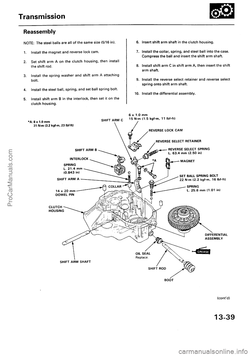ACURA INTEGRA 1990 Service Repair Manual ProCarManuals.com ACURA INTEGRA 1990 Service Repair Manual ProCarManuals.com