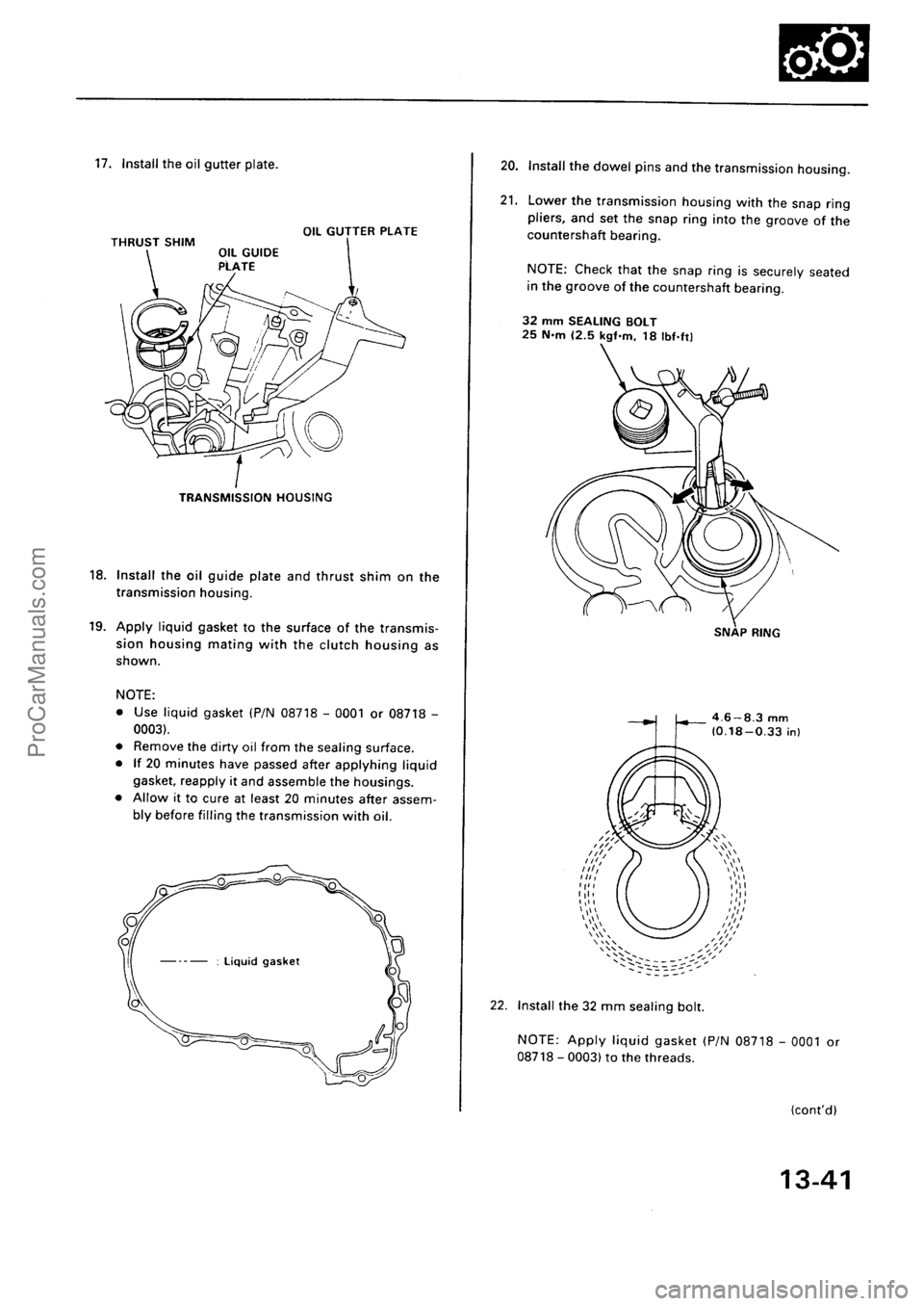 ACURA INTEGRA 1990 Service Repair Manual ProCarManuals.com ACURA INTEGRA 1990 Service Repair Manual ProCarManuals.com