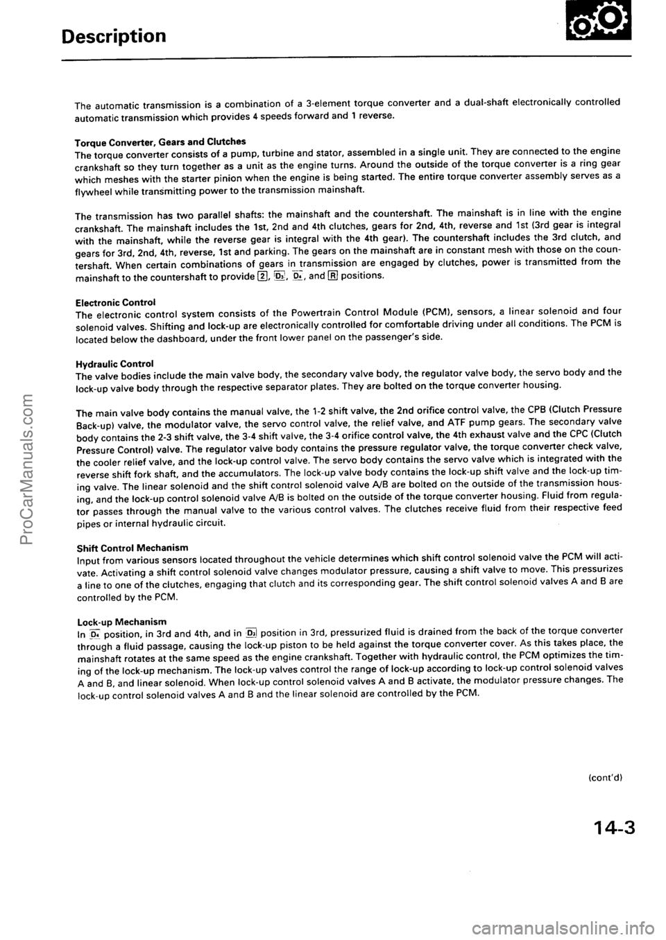 ACURA INTEGRA 1990 Service Repair Manual ProCarManuals.com ACURA INTEGRA 1990 Service Repair Manual ProCarManuals.com