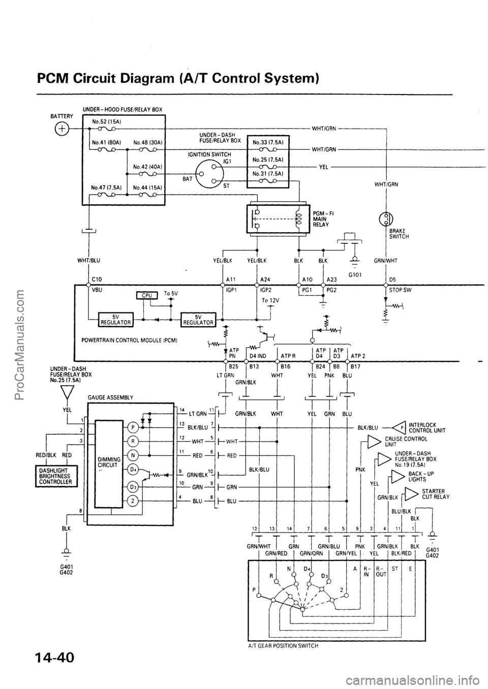 ACURA INTEGRA 1990 Service Repair Manual ProCarManuals.com ACURA INTEGRA 1990 Service Repair Manual ProCarManuals.com