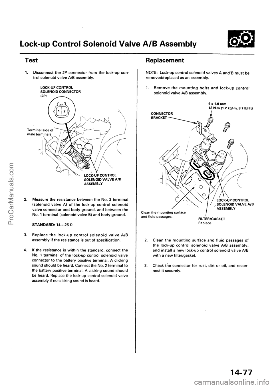 ACURA INTEGRA 1990  Service Repair Manual ProCarManuals.com 