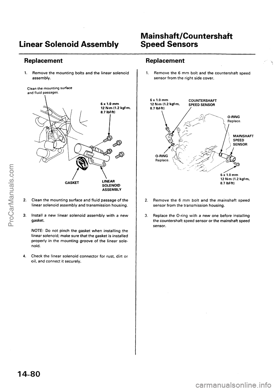 ACURA INTEGRA 1990 Service Repair Manual ProCarManuals.com ACURA INTEGRA 1990 Service Repair Manual ProCarManuals.com