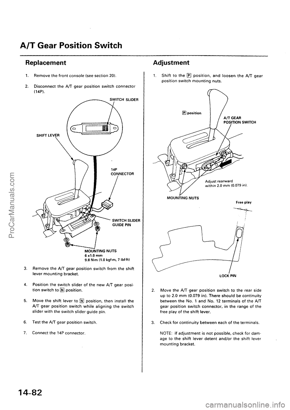 ACURA INTEGRA 1990 Service Repair Manual ProCarManuals.com ACURA INTEGRA 1990 Service Repair Manual ProCarManuals.com