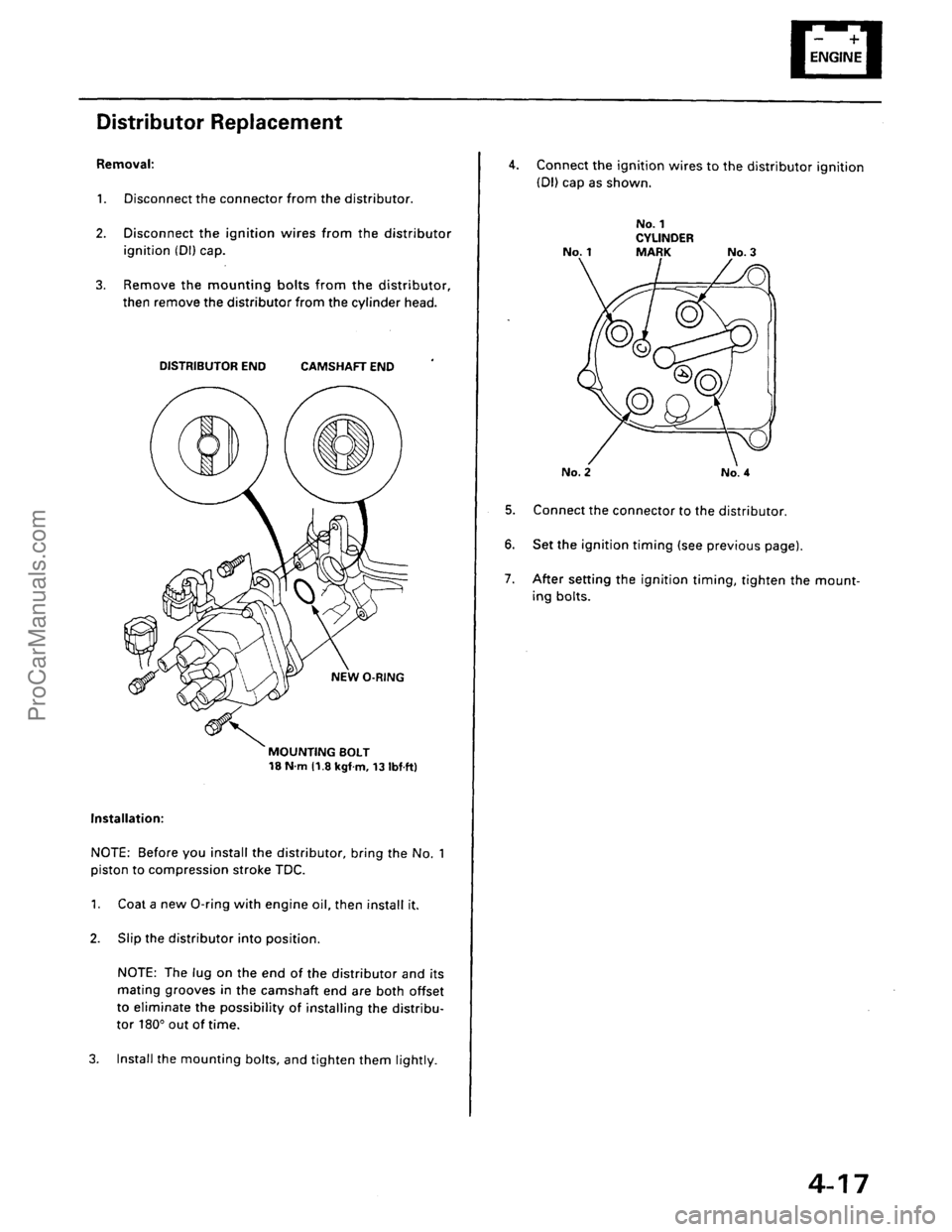 ACURA INTEGRA 1990 Service Service Manual ProCarManuals.com ACURA INTEGRA 1990 Service Service Manual ProCarManuals.com