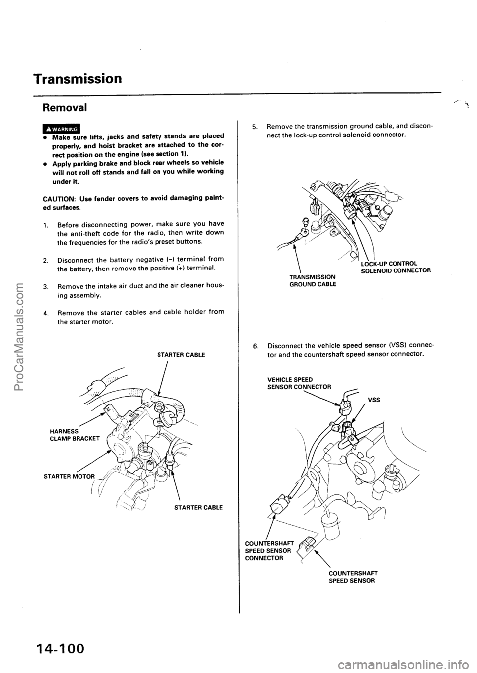 ACURA INTEGRA 1990 Service Repair Manual ProCarManuals.com ACURA INTEGRA 1990 Service Repair Manual ProCarManuals.com