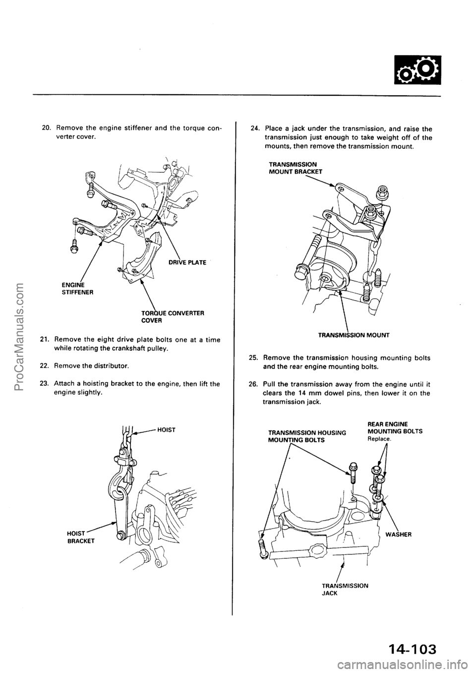 ACURA INTEGRA 1990 Service Repair Manual ProCarManuals.com ACURA INTEGRA 1990 Service Repair Manual ProCarManuals.com
