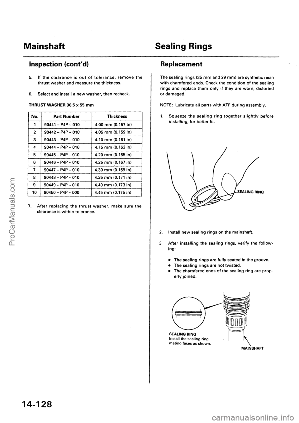 ACURA INTEGRA 1990 Service Repair Manual ProCarManuals.com ACURA INTEGRA 1990 Service Repair Manual ProCarManuals.com