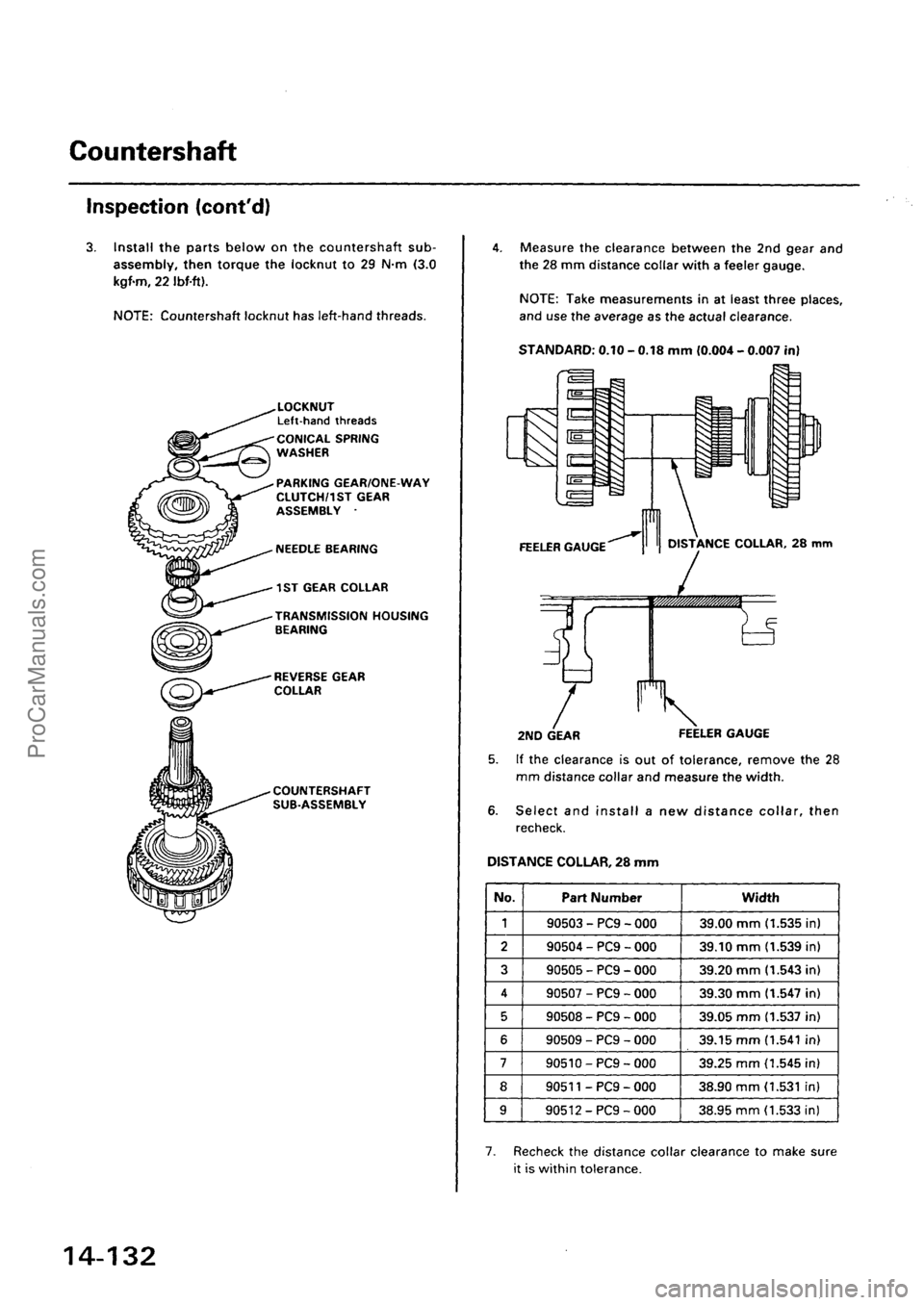 ACURA INTEGRA 1990 Service Repair Manual ProCarManuals.com ACURA INTEGRA 1990 Service Repair Manual ProCarManuals.com