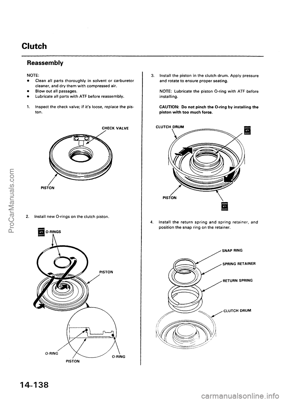 ACURA INTEGRA 1990  Service Repair Manual ProCarManuals.com 