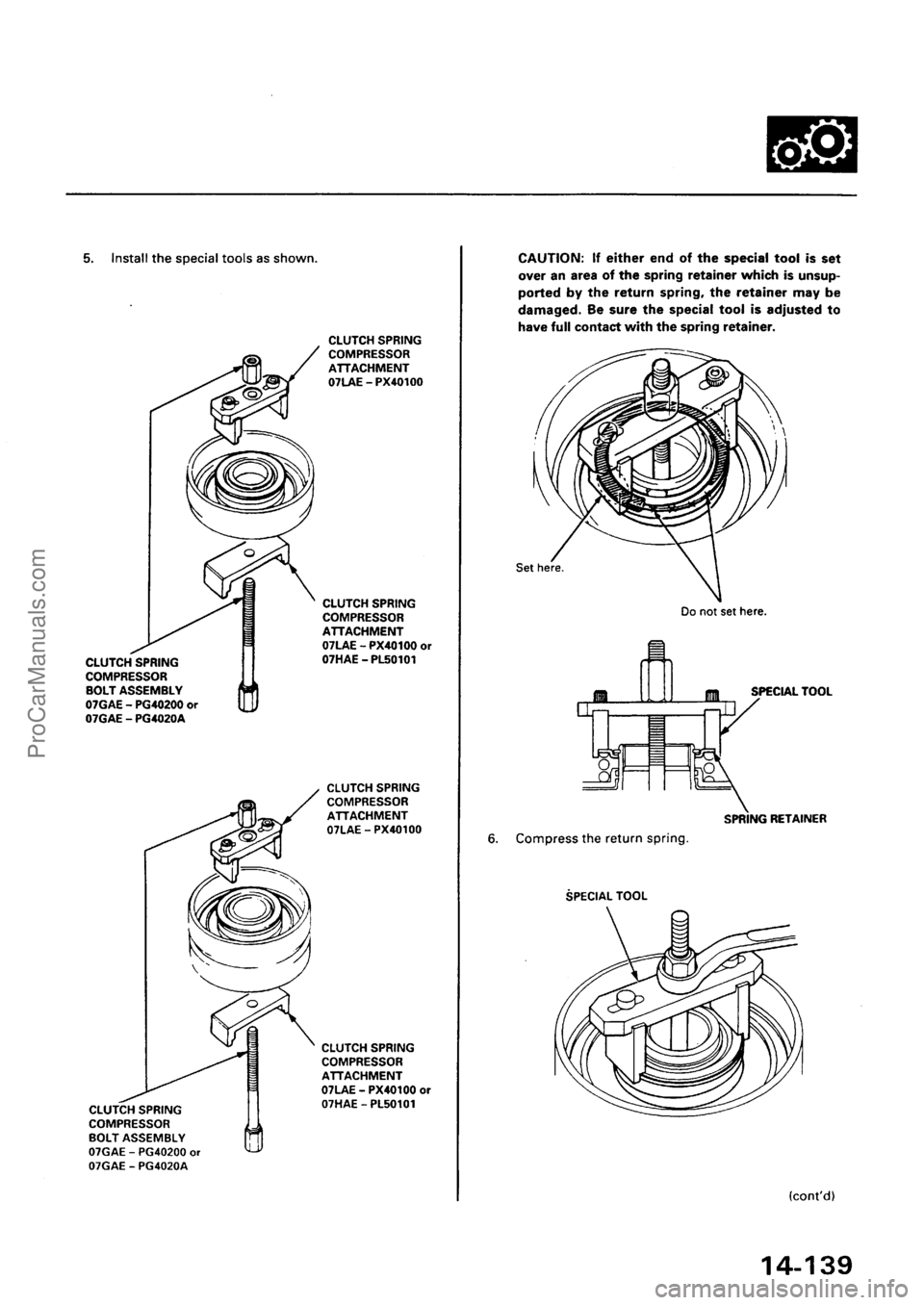 ACURA INTEGRA 1990  Service Repair Manual ProCarManuals.com 