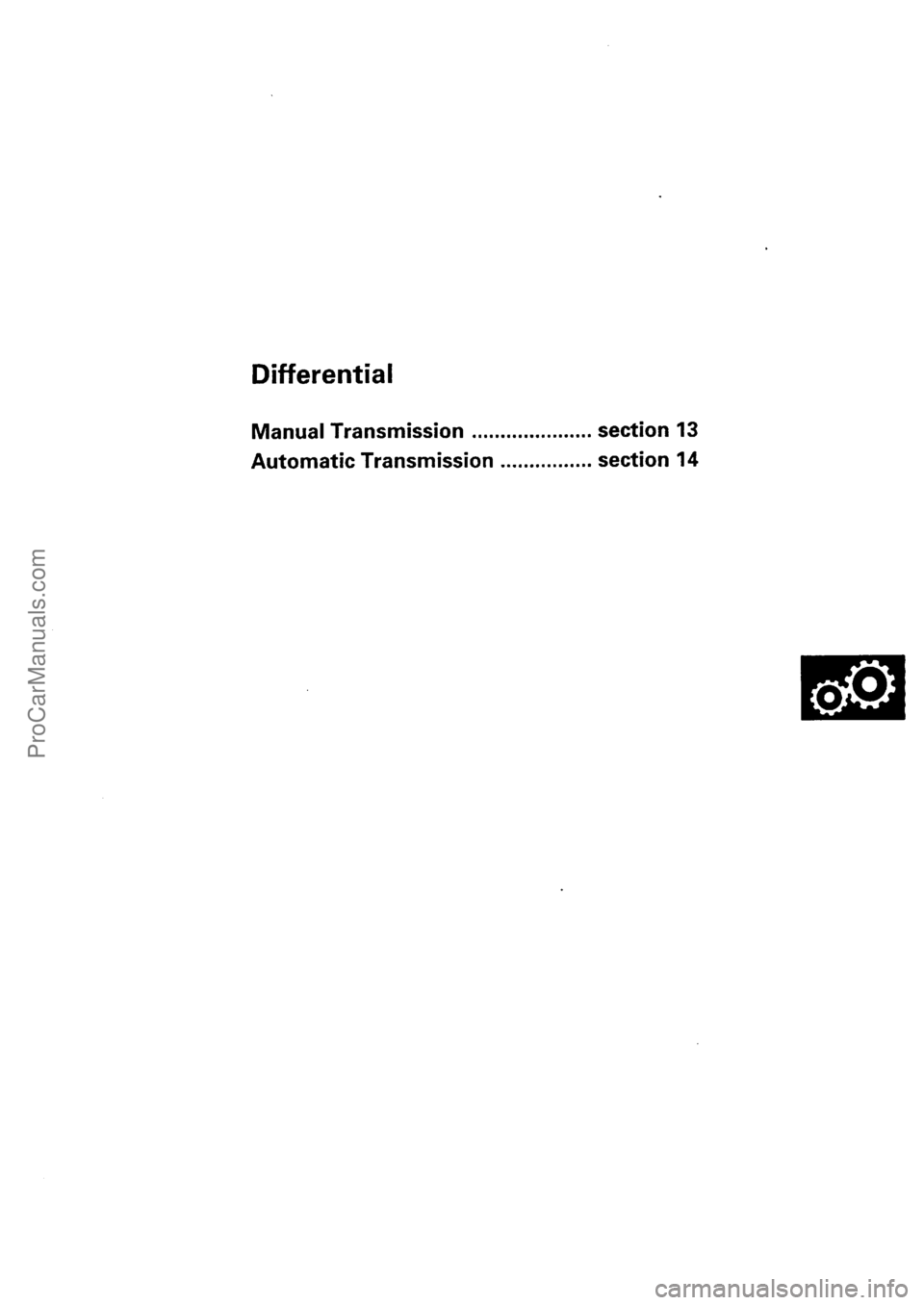 ACURA INTEGRA 1990  Service Repair Manual ProCarManuals.com 