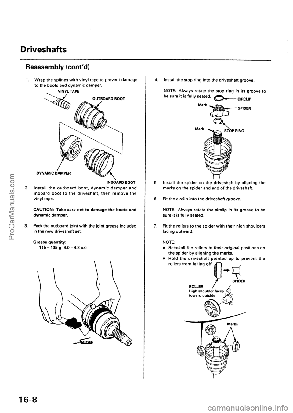 ACURA INTEGRA 1990  Service Repair Manual ProCarManuals.com 