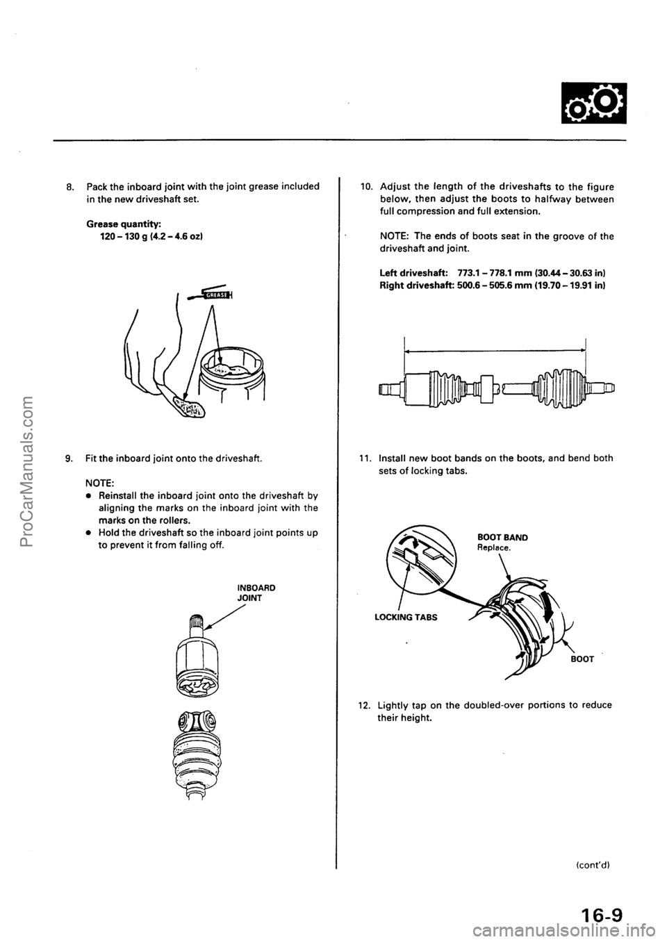 ACURA INTEGRA 1990  Service Repair Manual ProCarManuals.com 