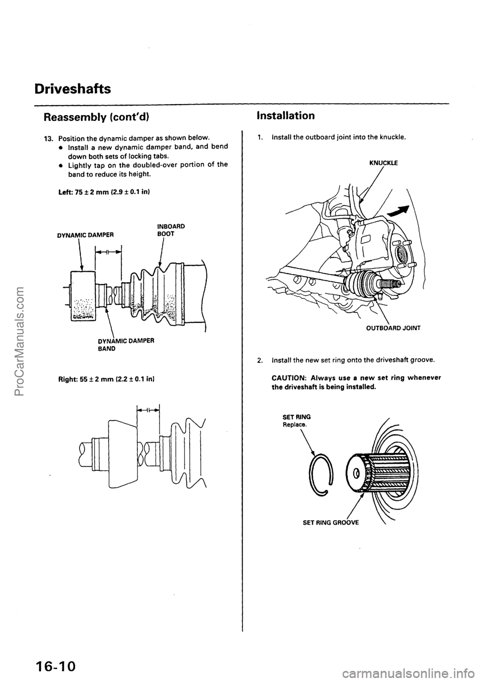 ACURA INTEGRA 1990  Service Repair Manual ProCarManuals.com 