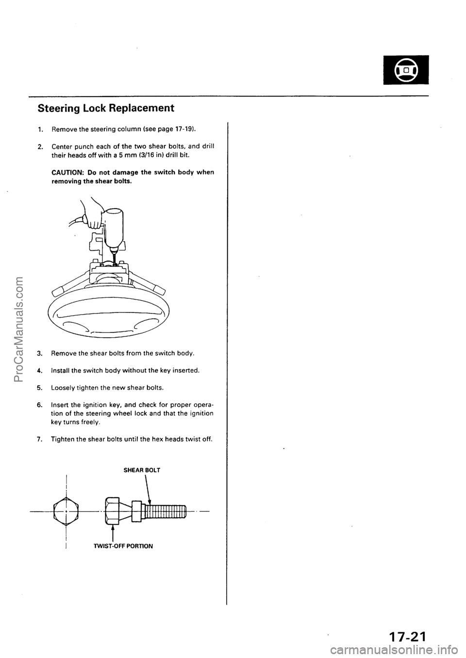 ACURA INTEGRA 1990 Service Repair Manual ProCarManuals.com ACURA INTEGRA 1990 Service Repair Manual ProCarManuals.com
