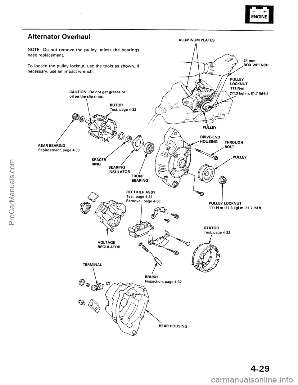 ACURA INTEGRA 1990 Service Workshop Manual ProCarManuals.com ACURA INTEGRA 1990 Service Workshop Manual ProCarManuals.com