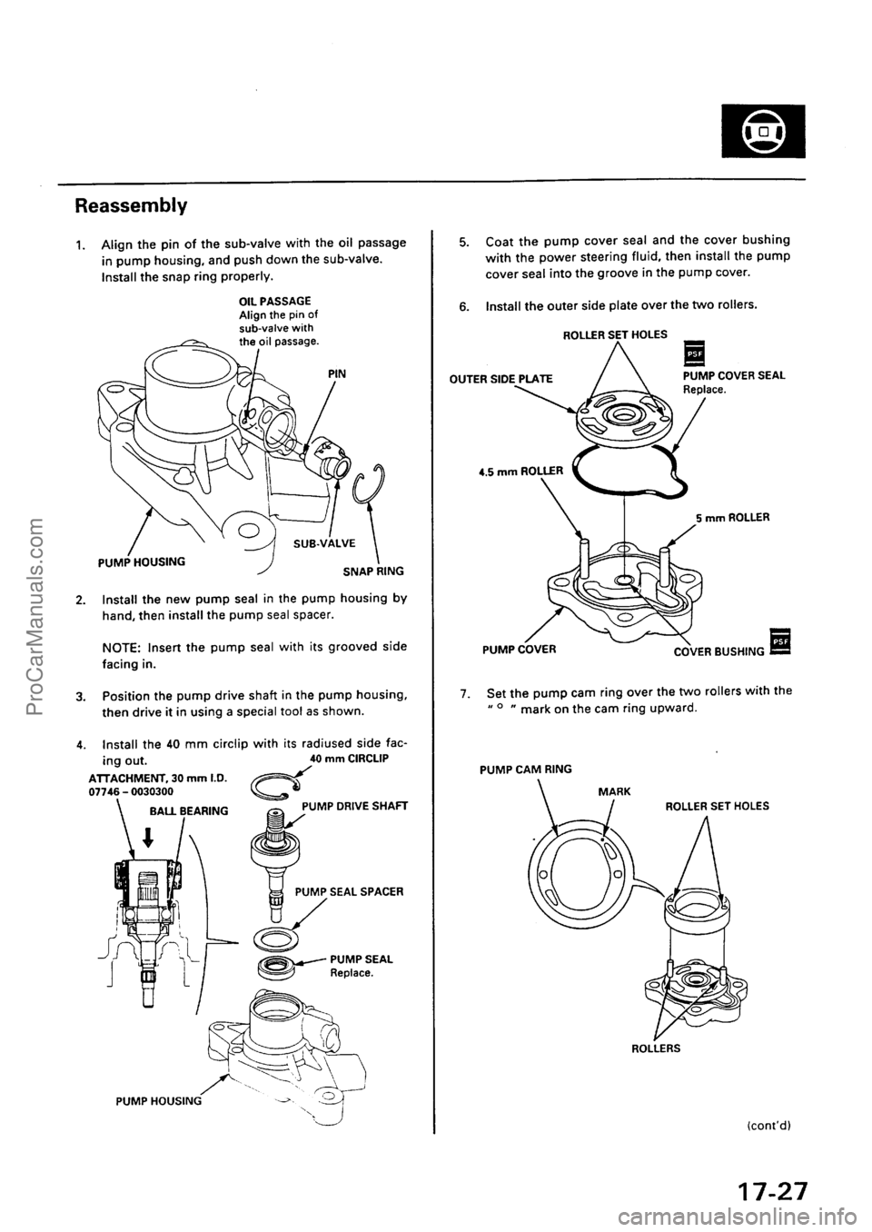 ACURA INTEGRA 1990 Service Repair Manual ProCarManuals.com ACURA INTEGRA 1990 Service Repair Manual ProCarManuals.com