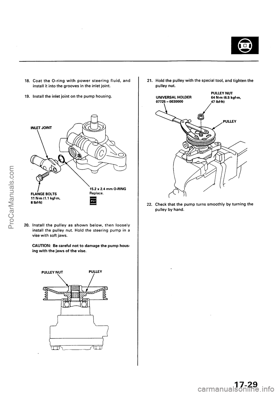 ACURA INTEGRA 1990 Service Repair Manual ProCarManuals.com ACURA INTEGRA 1990 Service Repair Manual ProCarManuals.com