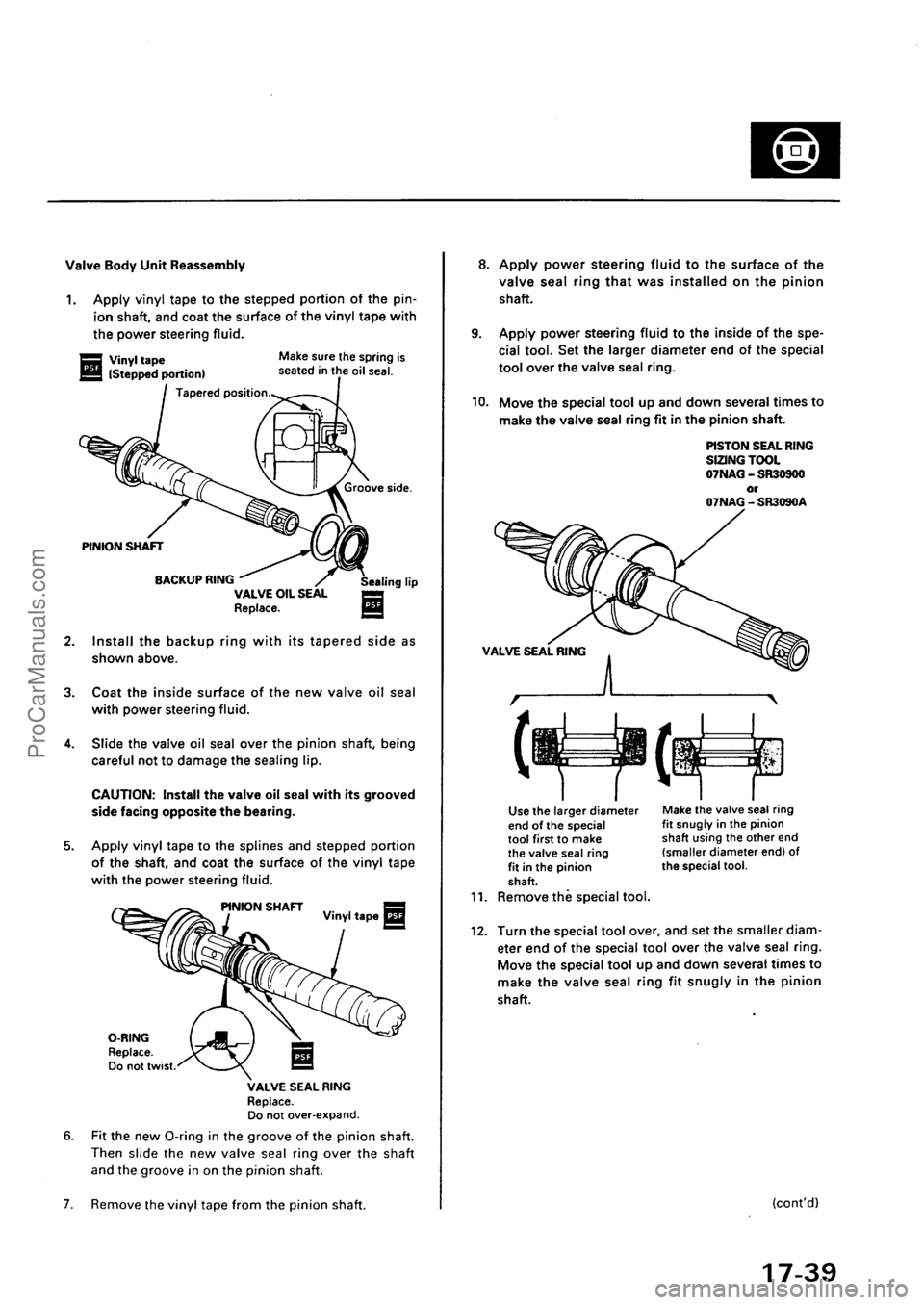 ACURA INTEGRA 1990  Service Repair Manual ProCarManuals.com 