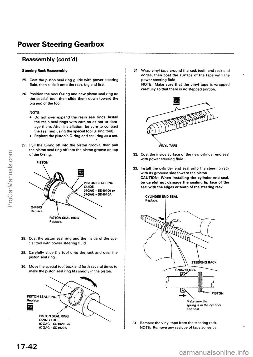 ACURA INTEGRA 1990  Service Repair Manual ProCarManuals.com 