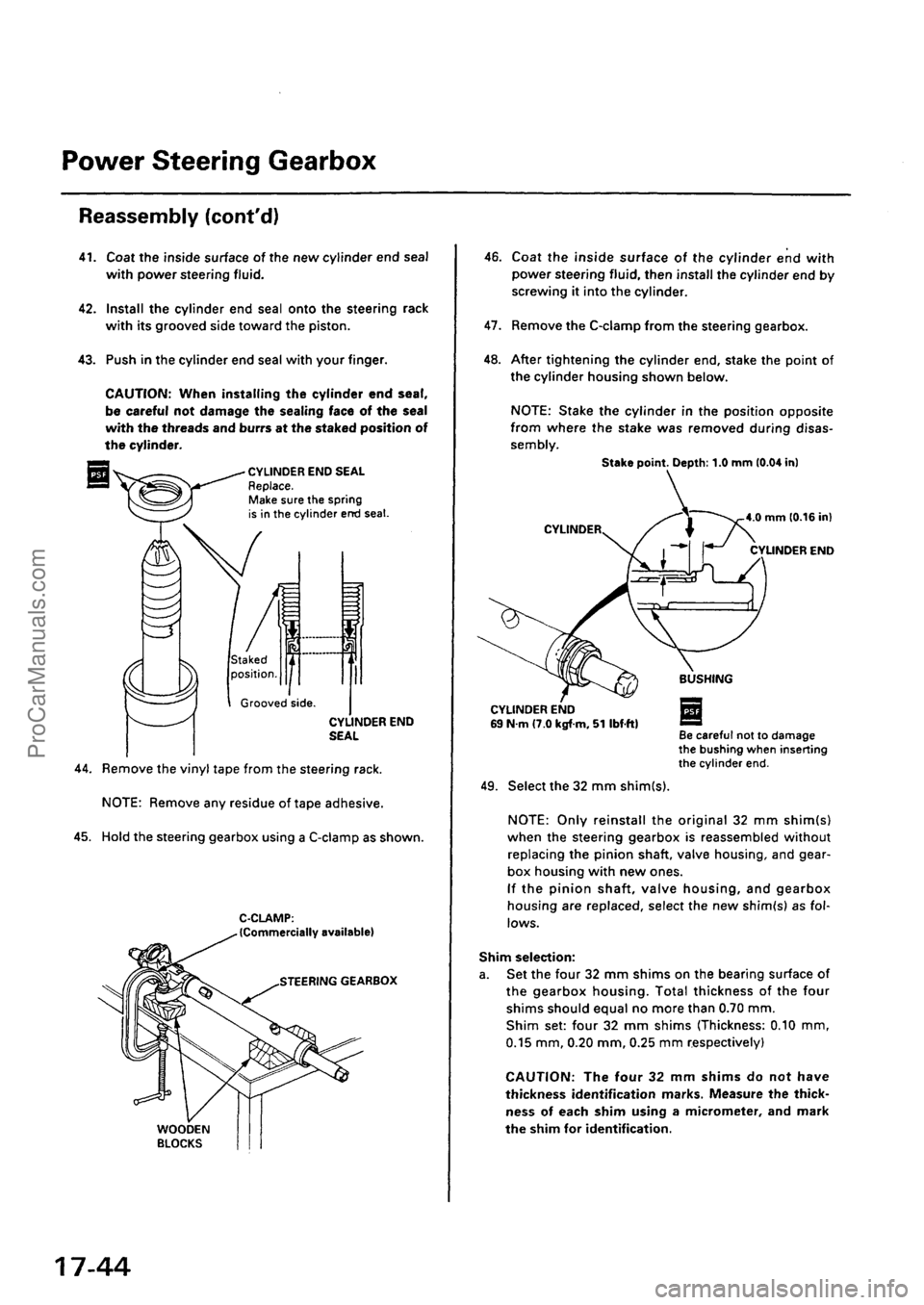 ACURA INTEGRA 1990  Service Repair Manual ProCarManuals.com 