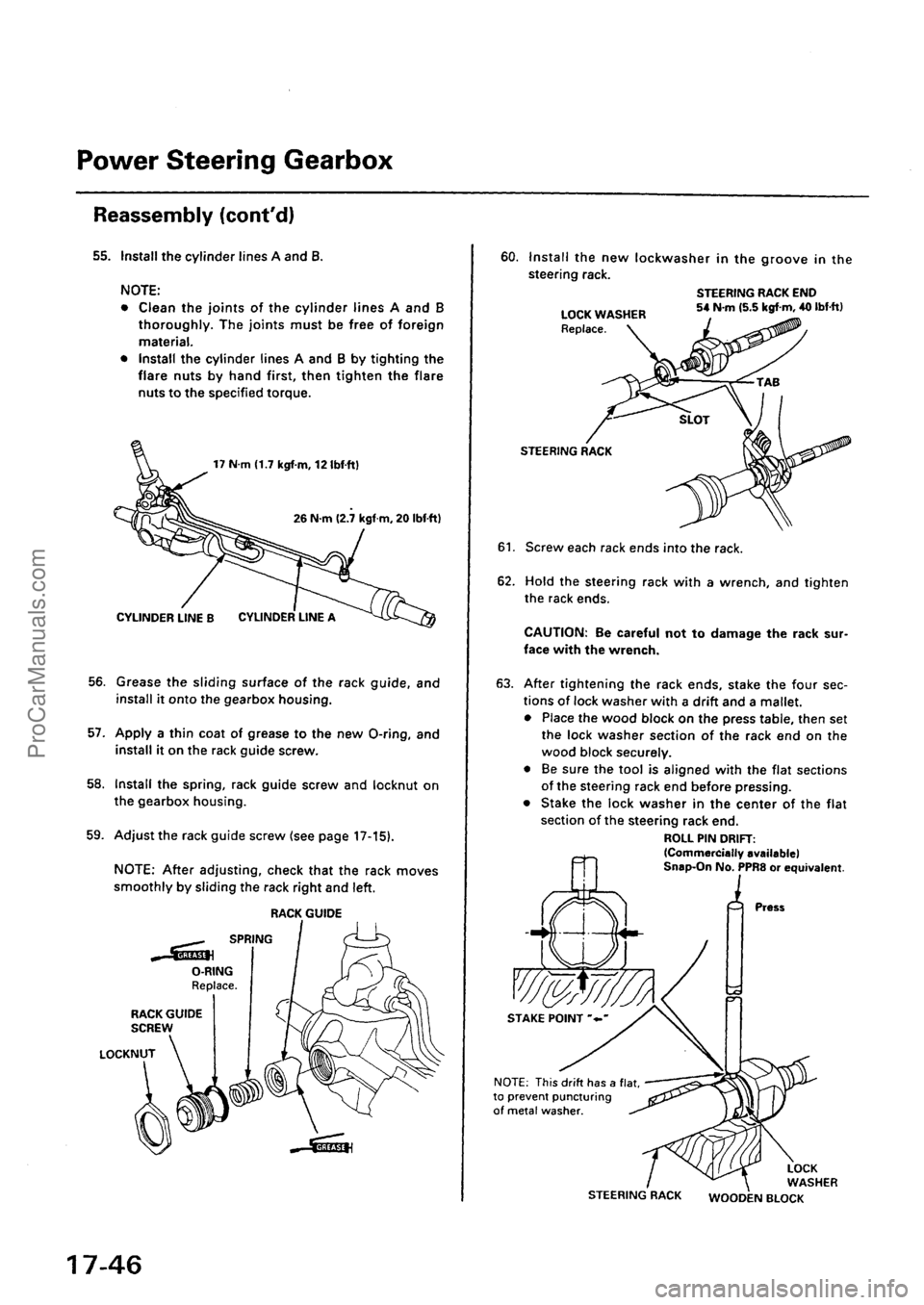 ACURA INTEGRA 1990  Service Repair Manual ProCarManuals.com 