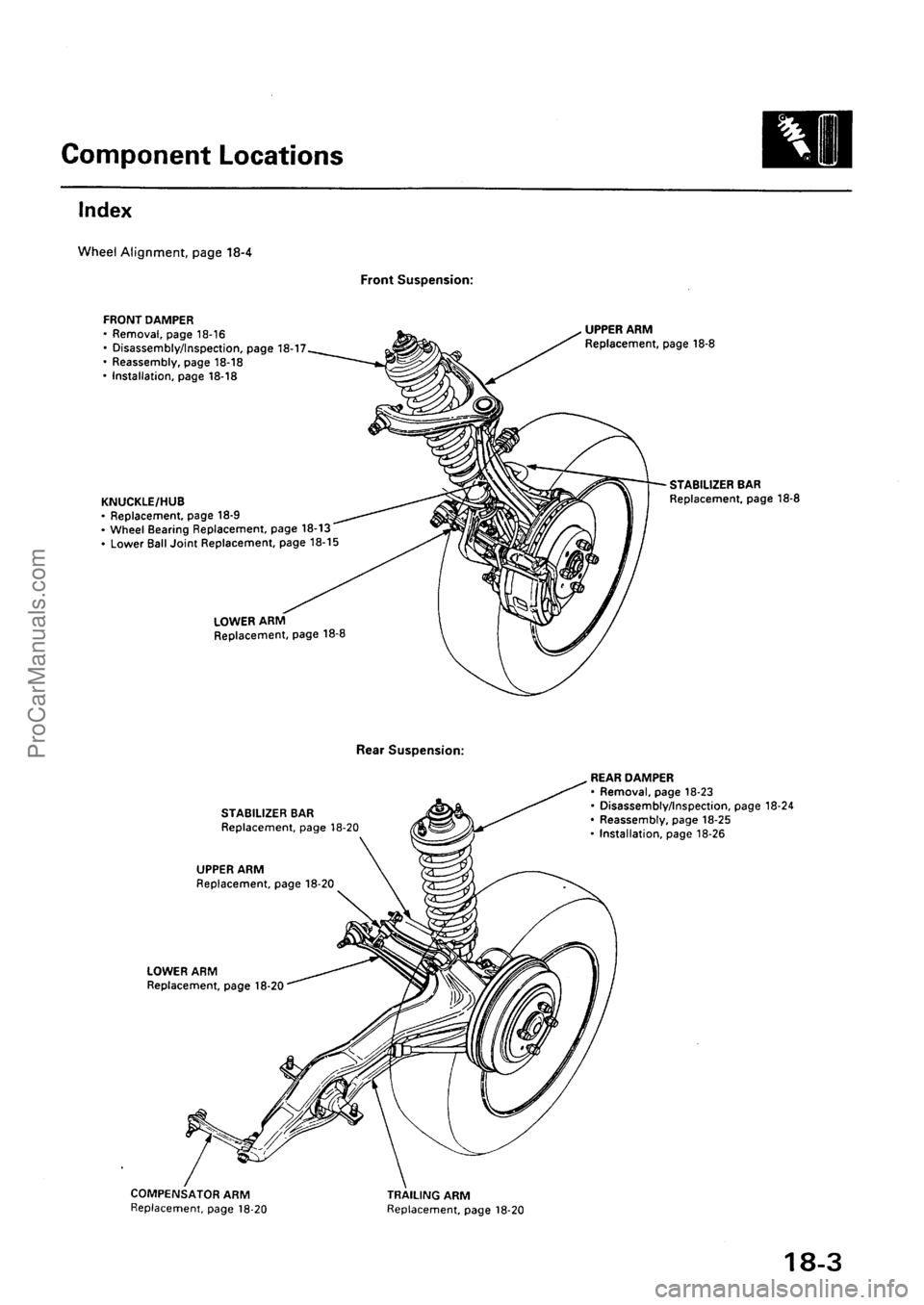 ACURA INTEGRA 1990  Service Repair Manual ProCarManuals.com 