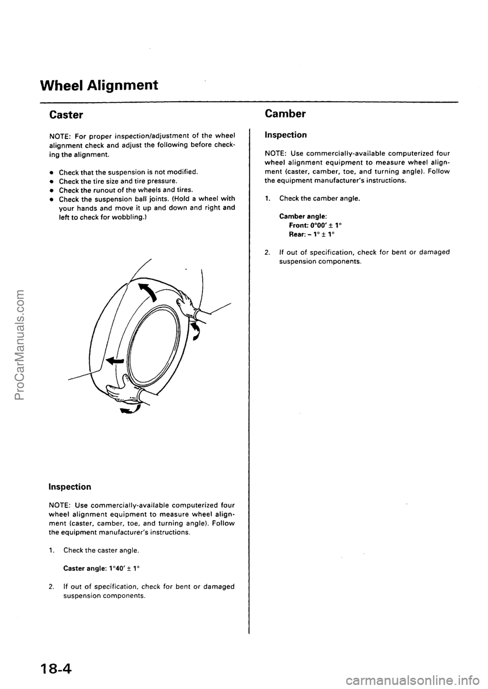 ACURA INTEGRA 1990  Service Repair Manual ProCarManuals.com 
