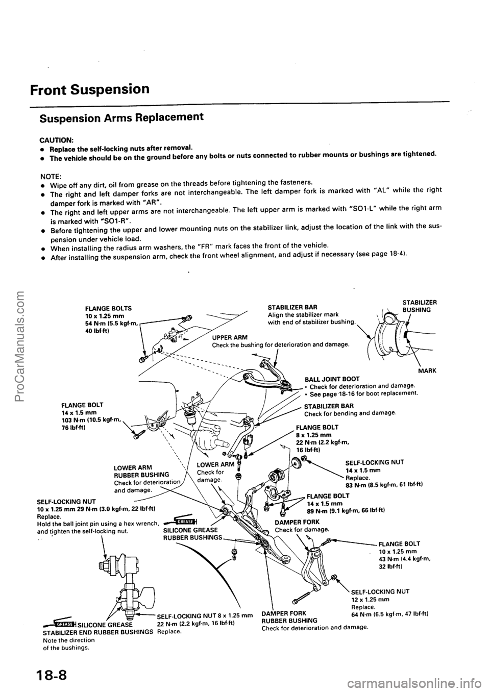 ACURA INTEGRA 1990  Service Repair Manual ProCarManuals.com 