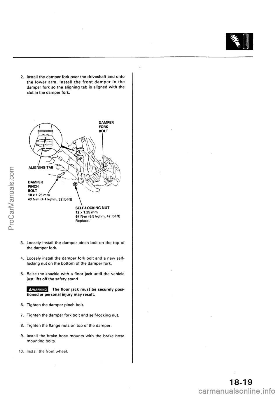 ACURA INTEGRA 1990 Service Repair Manual ProCarManuals.com ACURA INTEGRA 1990 Service Repair Manual ProCarManuals.com