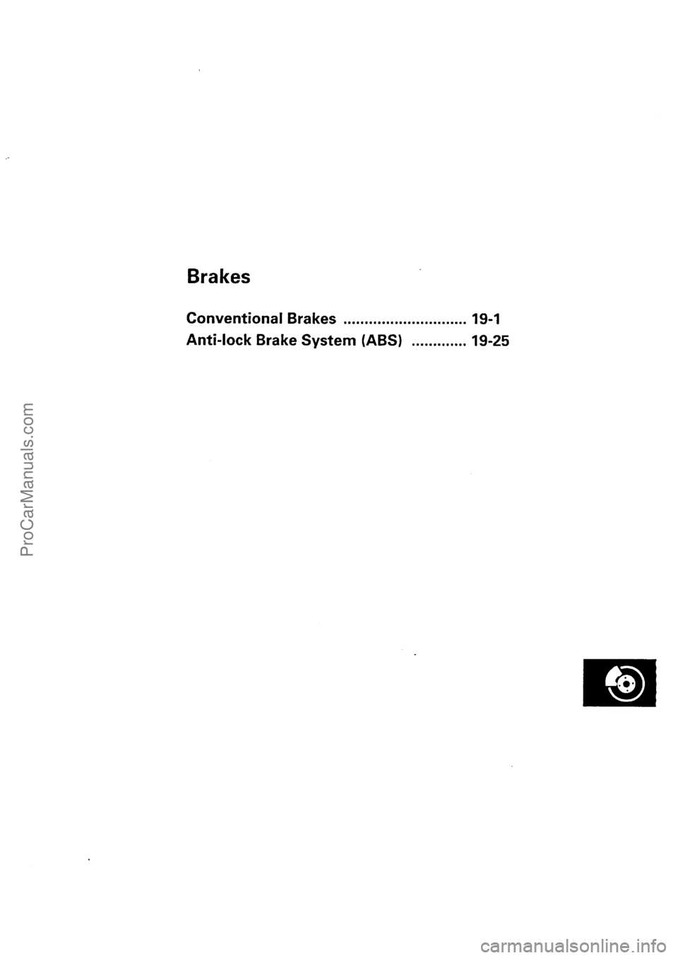 ACURA INTEGRA 1990  Service Repair Manual ProCarManuals.com 