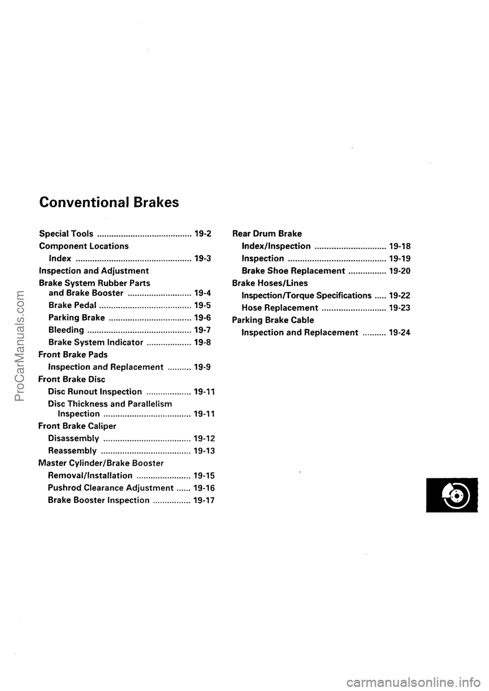 ACURA INTEGRA 1990  Service Repair Manual ProCarManuals.com 