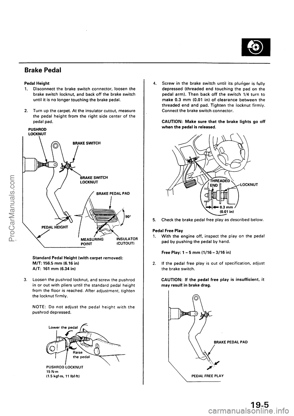 ACURA INTEGRA 1990  Service Repair Manual ProCarManuals.com 