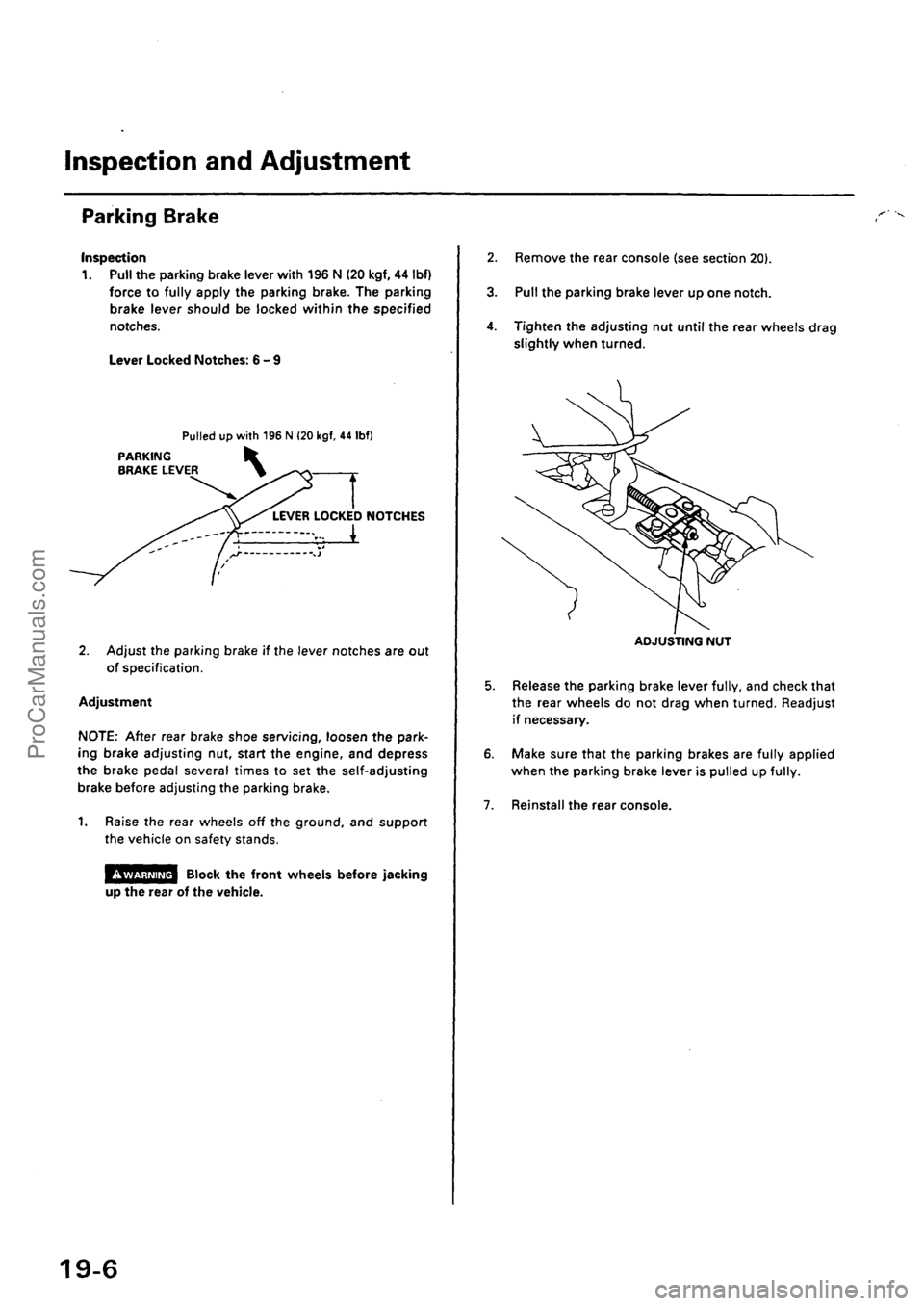 ACURA INTEGRA 1990  Service Repair Manual ProCarManuals.com 