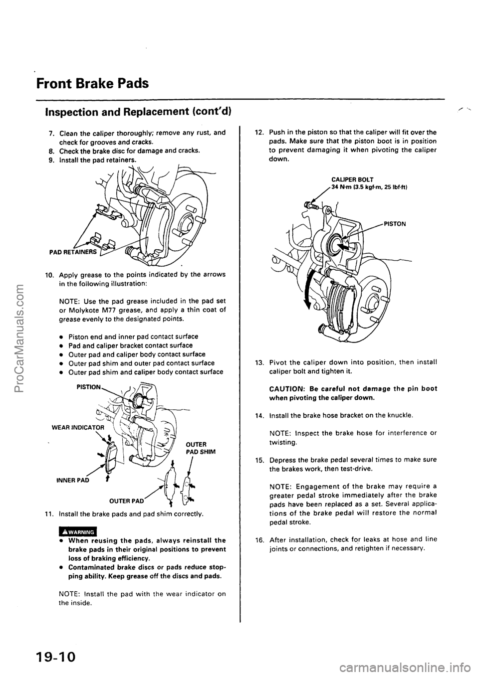 ACURA INTEGRA 1990 Service Repair Manual ProCarManuals.com ACURA INTEGRA 1990 Service Repair Manual ProCarManuals.com