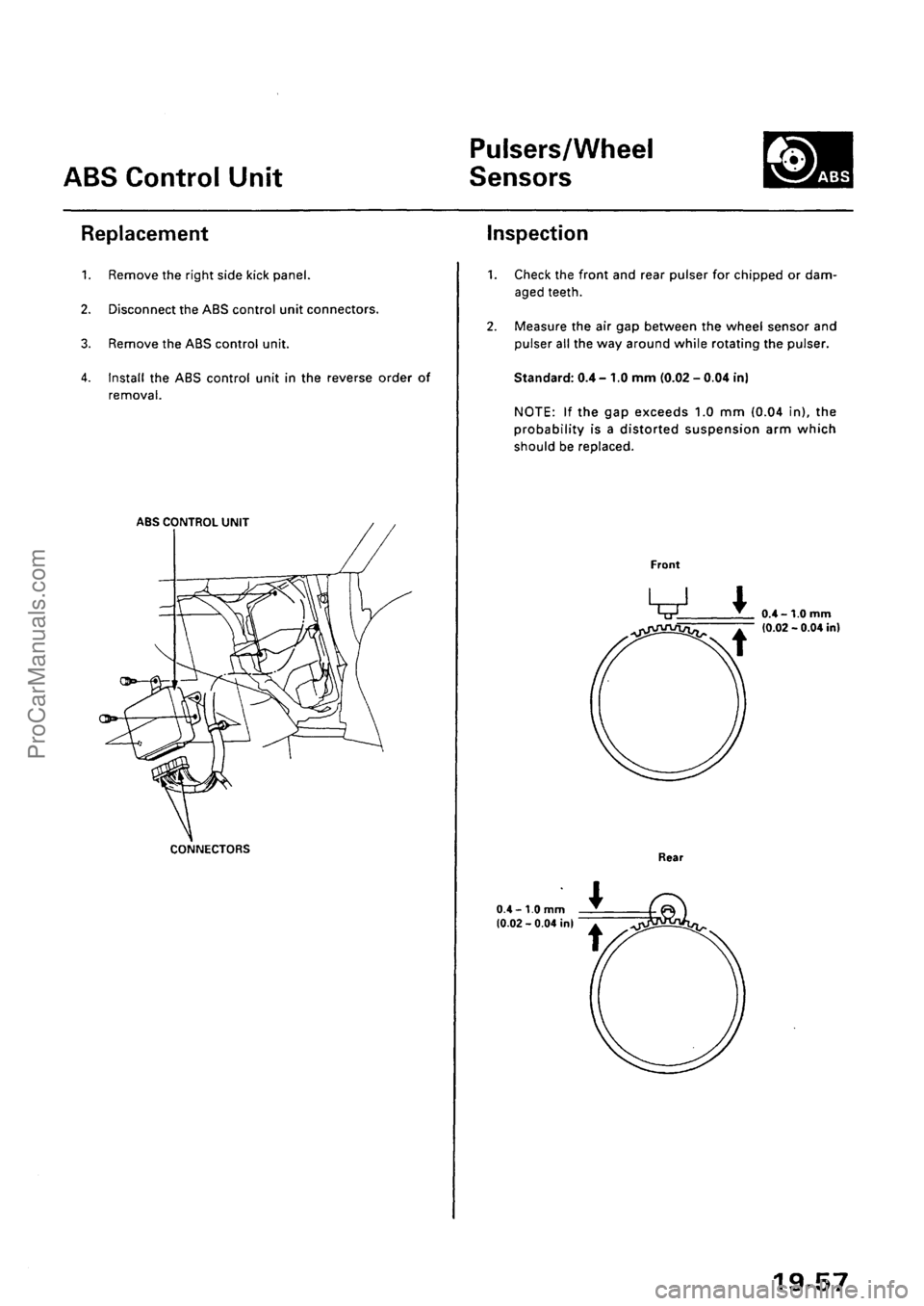 ACURA INTEGRA 1990 Service Repair Manual ProCarManuals.com ACURA INTEGRA 1990 Service Repair Manual ProCarManuals.com