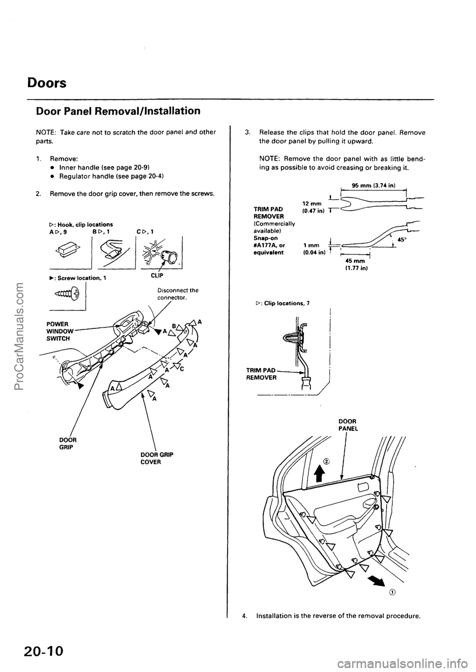 ACURA INTEGRA 1990 Service Repair Manual ProCarManuals.com ACURA INTEGRA 1990 Service Repair Manual ProCarManuals.com