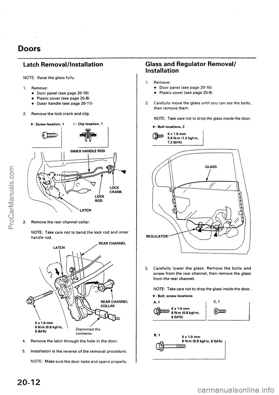 ACURA INTEGRA 1990 Service Repair Manual ProCarManuals.com ACURA INTEGRA 1990 Service Repair Manual ProCarManuals.com