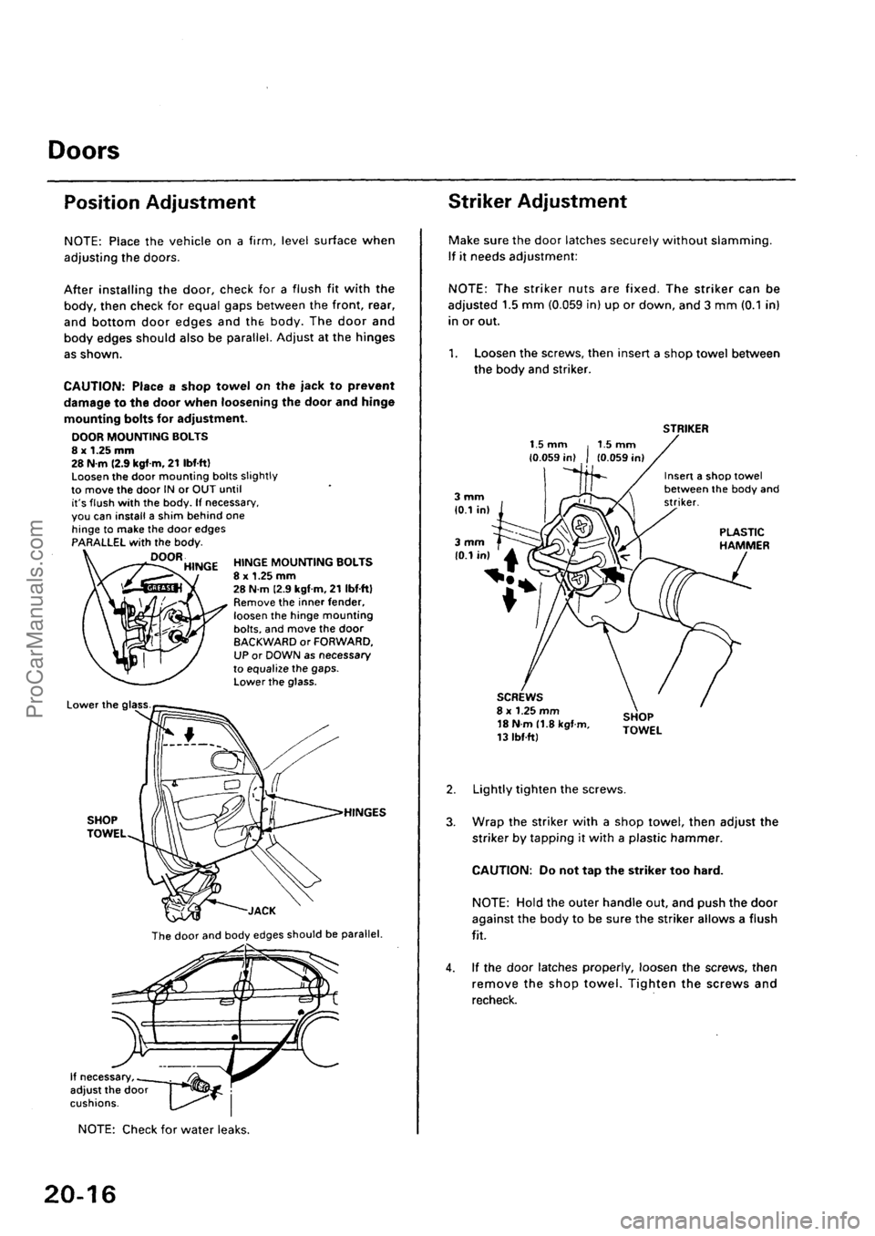 ACURA INTEGRA 1990 Service Repair Manual ProCarManuals.com ACURA INTEGRA 1990 Service Repair Manual ProCarManuals.com