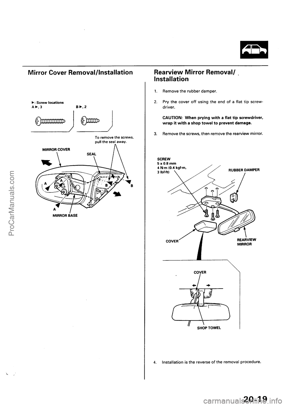 ACURA INTEGRA 1990 Service Repair Manual ProCarManuals.com ACURA INTEGRA 1990 Service Repair Manual ProCarManuals.com