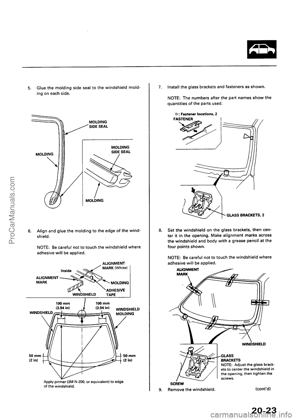 ACURA INTEGRA 1990 Service Repair Manual ProCarManuals.com ACURA INTEGRA 1990 Service Repair Manual ProCarManuals.com