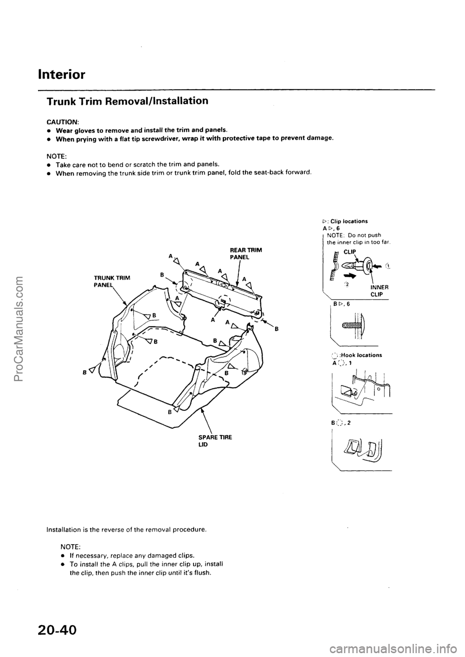 ACURA INTEGRA 1990 Service Repair Manual ProCarManuals.com ACURA INTEGRA 1990 Service Repair Manual ProCarManuals.com