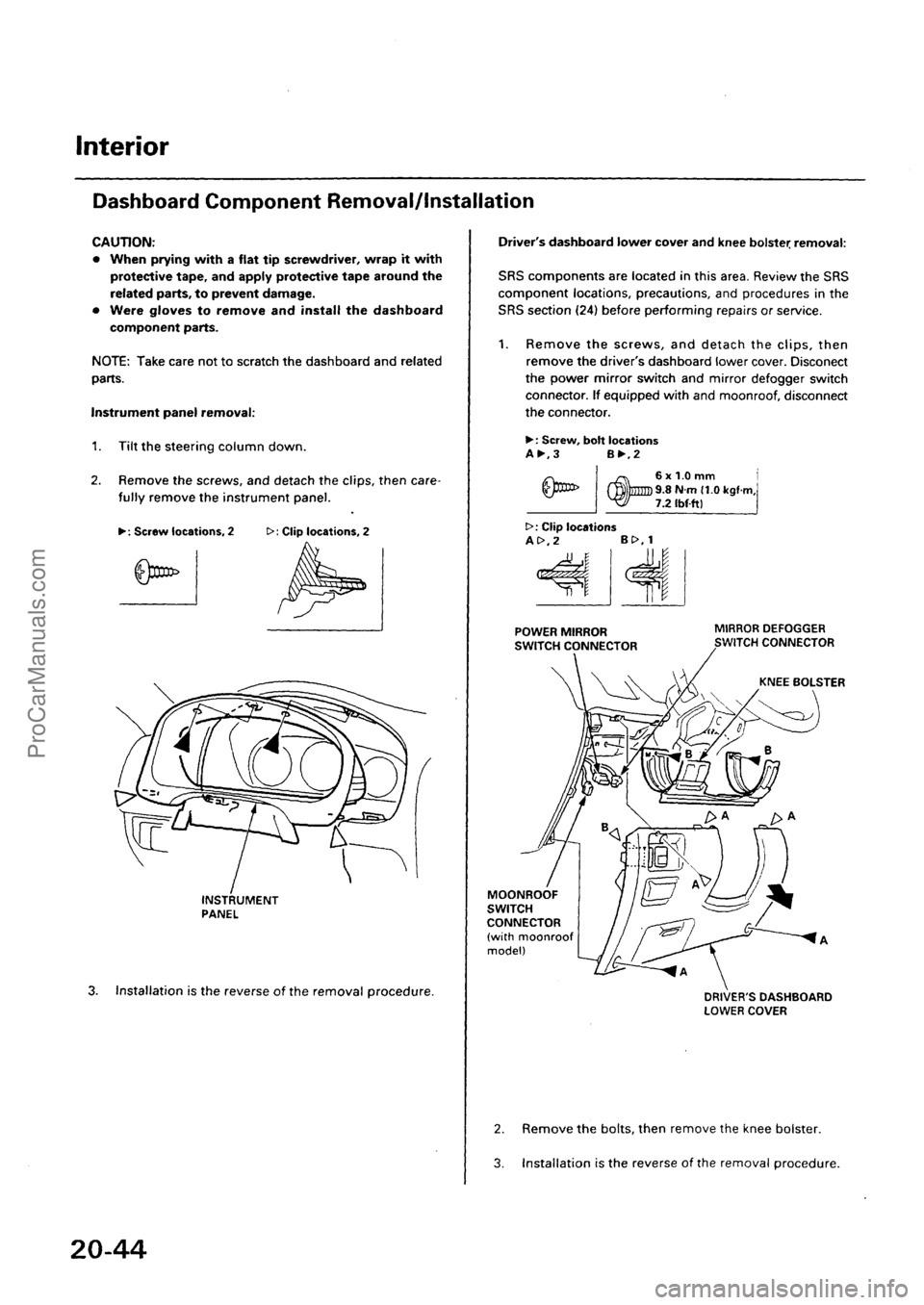ACURA INTEGRA 1990 Service Repair Manual ProCarManuals.com ACURA INTEGRA 1990 Service Repair Manual ProCarManuals.com