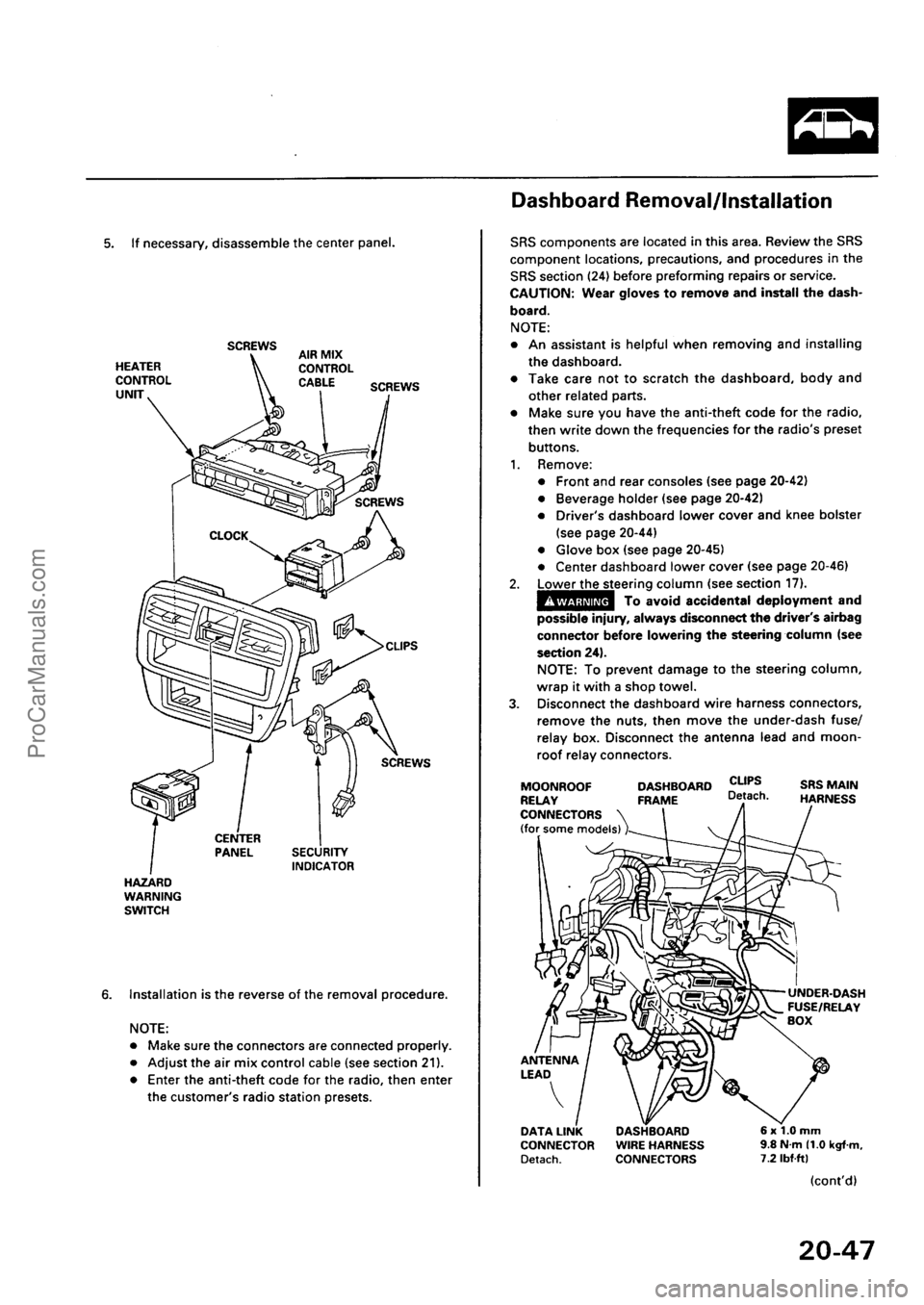 ACURA INTEGRA 1990 Service Repair Manual ProCarManuals.com ACURA INTEGRA 1990 Service Repair Manual ProCarManuals.com