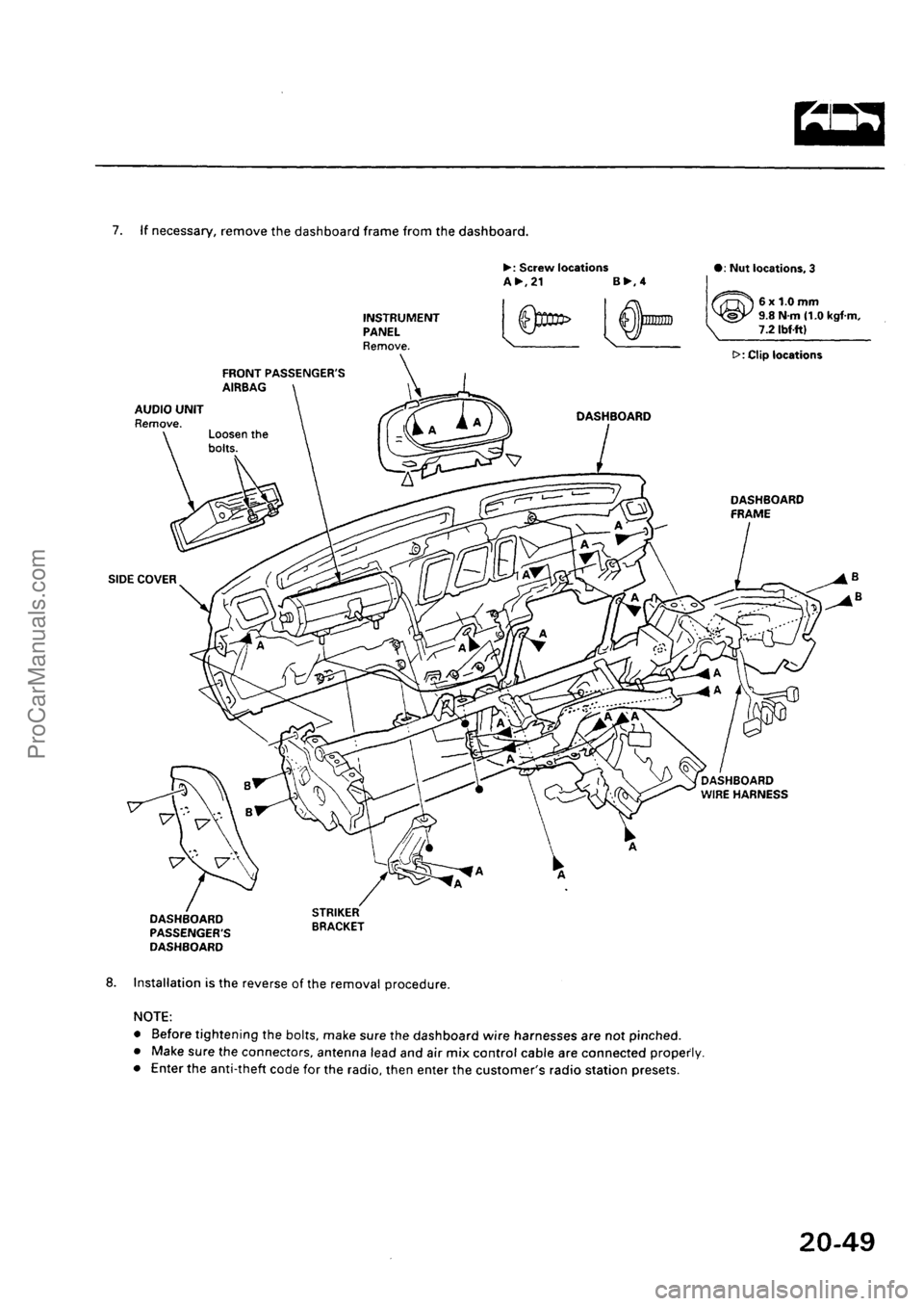 ACURA INTEGRA 1990 Service Repair Manual ProCarManuals.com ACURA INTEGRA 1990 Service Repair Manual ProCarManuals.com