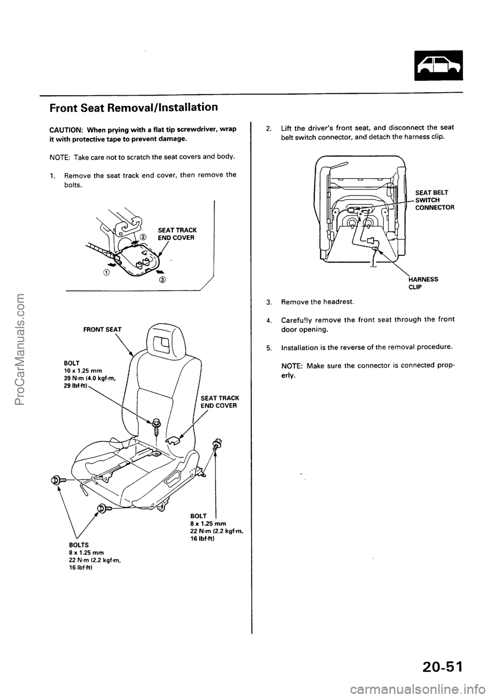ACURA INTEGRA 1990 Service Repair Manual ProCarManuals.com ACURA INTEGRA 1990 Service Repair Manual ProCarManuals.com